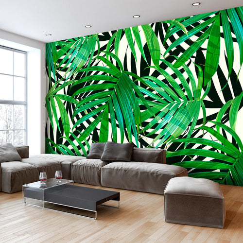 Fotobehang - Tropical Leaves - Vliesbehang