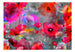 Fotobehang - Painted Poppies - Vliesbehang