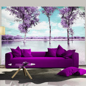 Fotobehang - Heather Landscape - Vliesbehang