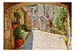 Fotobehang - Provincial Alley in Tuscany - Vliesbehang