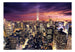 Fotobehang - Evening in New York City - Vliesbehang