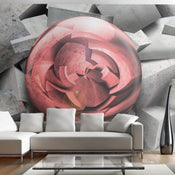 Fotobehang - Stone Rose - Vliesbehang