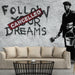 Fotobehang - Dreams Cancelled Banksy - Vliesbehang