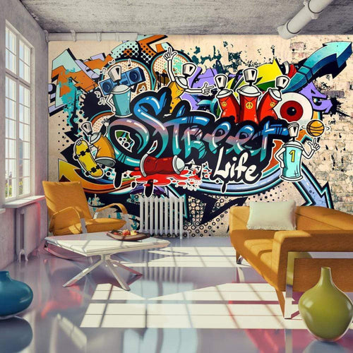 Artgeist Street Life Vlies Fotobehang Sfeer | Yourdecoration.be