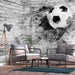 Fotobehang - Dynamic Football - Vliesbehang