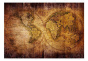 Artgeist World on Old Map Vlies Fotobehang | Yourdecoration.be