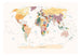 Artgeist World Map Vlies Fotobehang | Yourdecoration.be