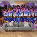 Fotobehang - Colorful Mural - Vliesbehang